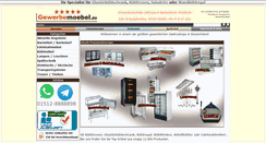 Desktop Screenshot of gewerbemoebel.de